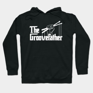 The Groovefather Vintage Drums Drumming - Band Drummer Hoodie